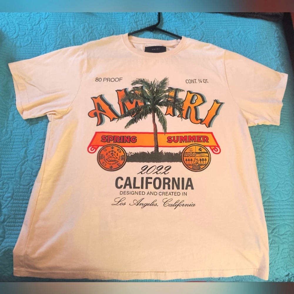 🔥AMIRI 🔥 Summer Hollywood Tee
